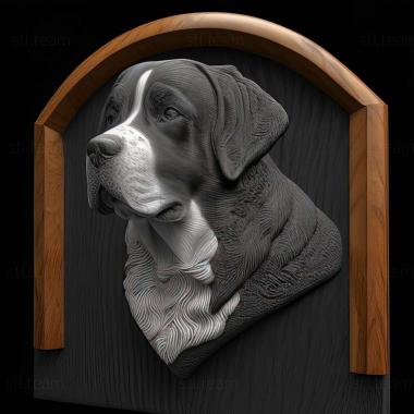 3D model Great Swiss Mountain dog (STL)